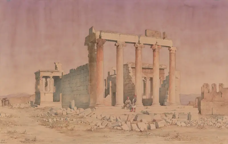 Griechenland, Athen, Erechtheion, 1853 – Nr. 2 von Harald Conrad Stilling