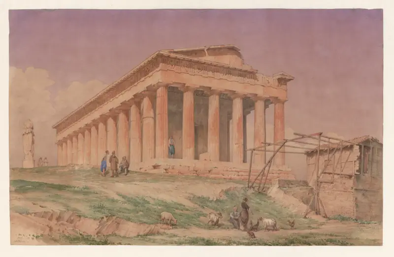 Griechenland, Athen, Hephaisteion (Theseion) von Harald Conrad Stilling
