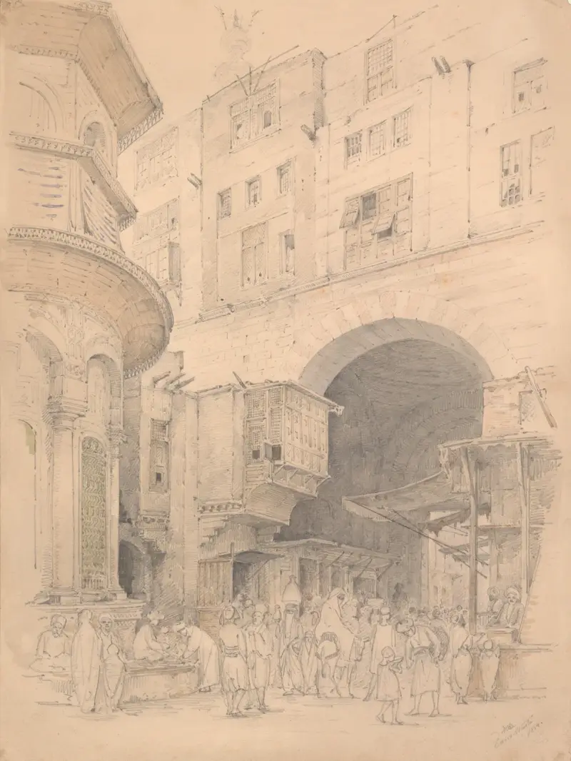 Straßenszene, Kairo von Harald Conrad Stilling