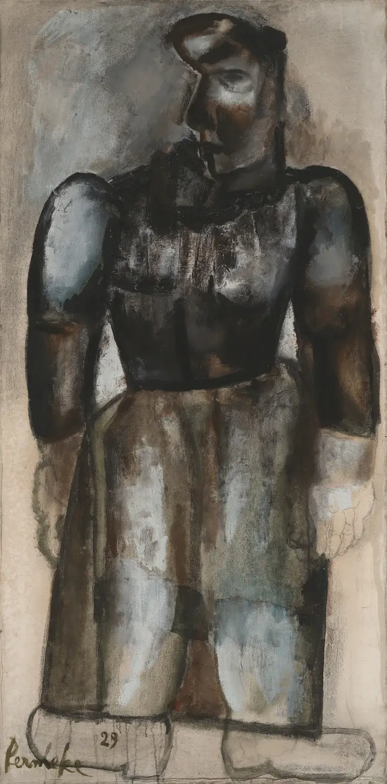 Boerin av Constant Permeke