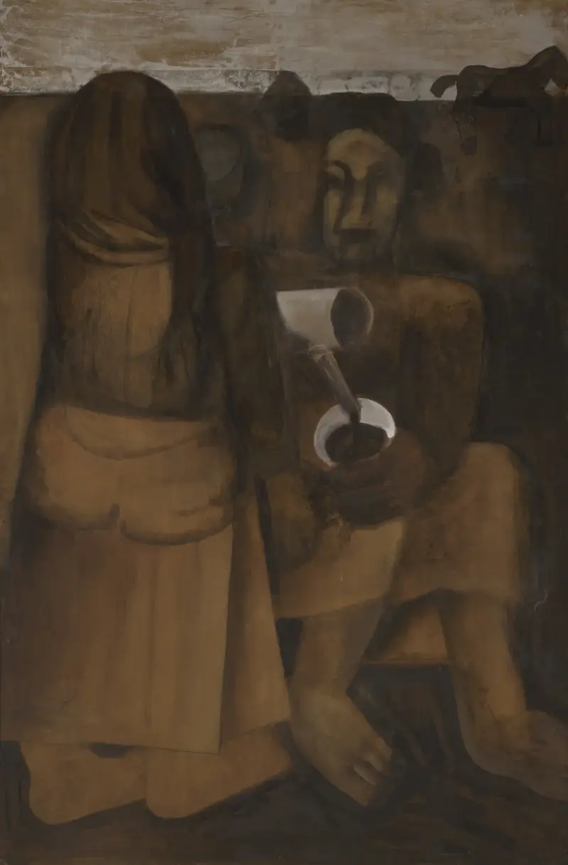 Kaffeetrinker von Constant Permeke