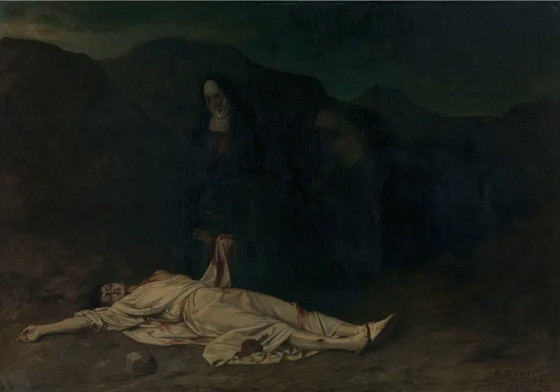 Svatý Štěpán jako mučedník, Constantin Meunier