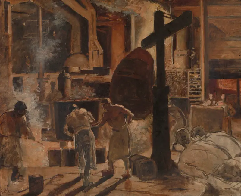 Steelworks av Constantin Meunier