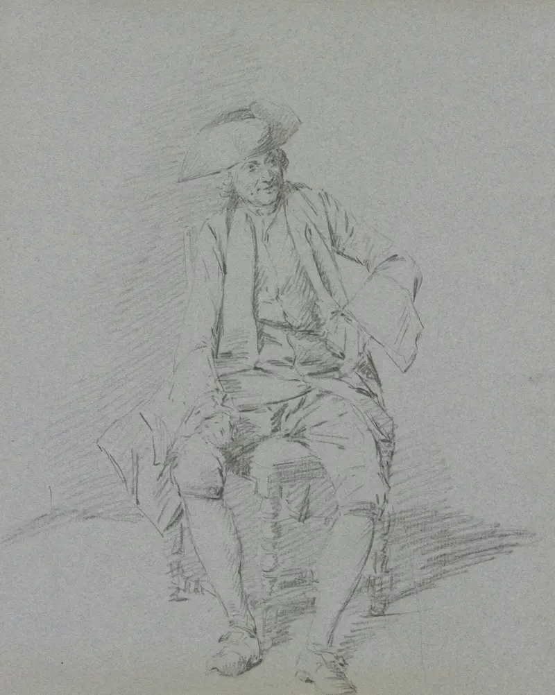 Sedící kavalír – č. 2, Cornelis Troost