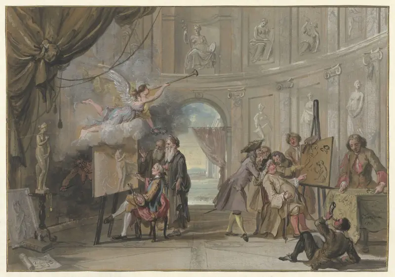 Dvojí druh umění, Cornelis Troost