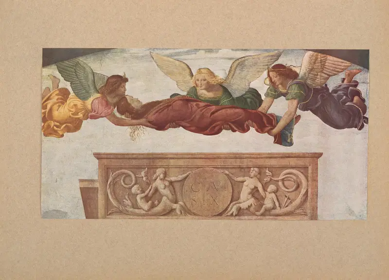 Bernardino Luini, Den heliga Katarinas kropp av Corrado Ricci