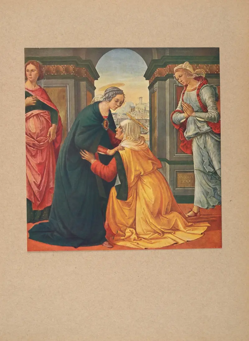 Domenico Ghirlandaio, Besöket av Corrado Ricci