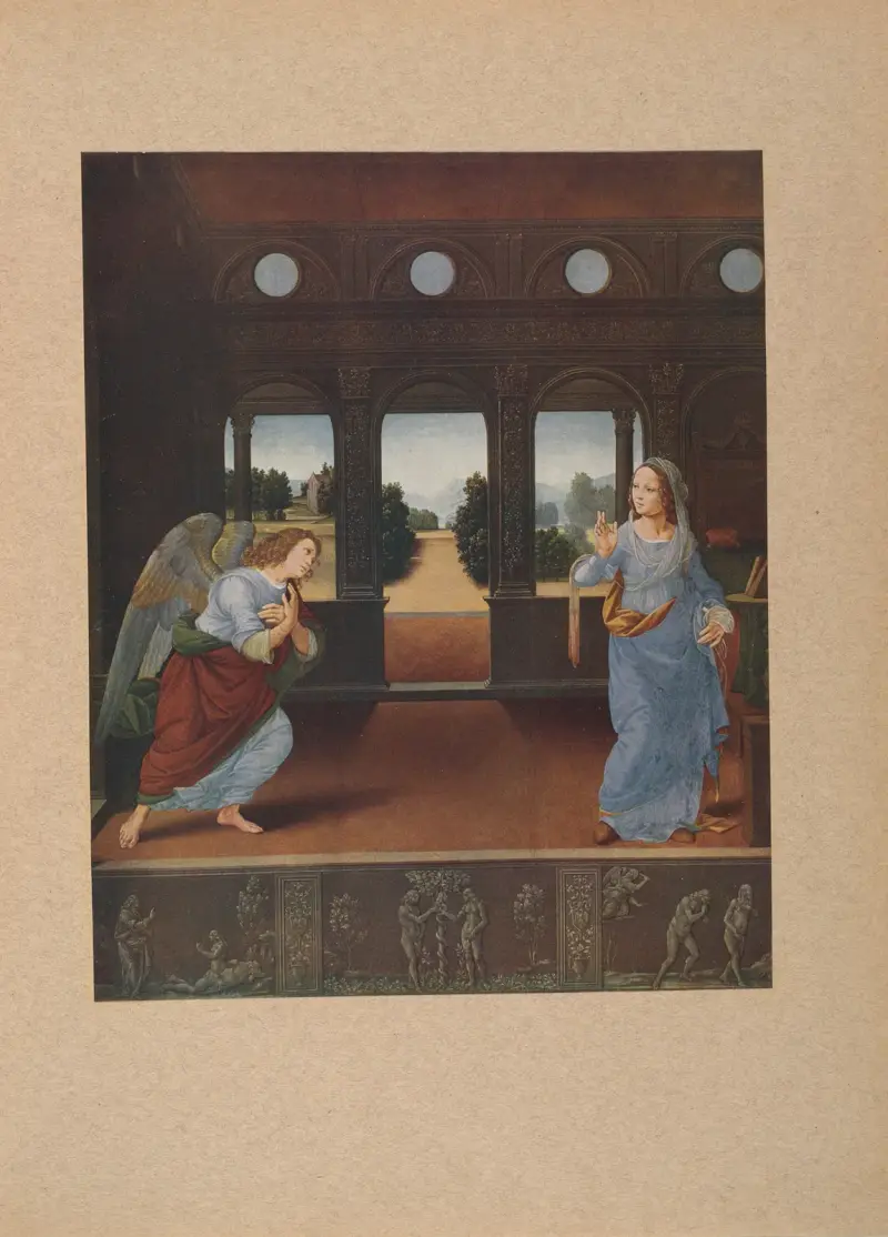 Lorenzo di Credi, Bebådelsen av Corrado Ricci