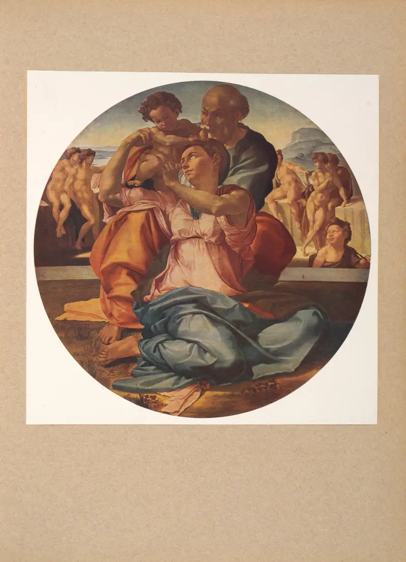 Michelangelo, Den heliga familjen av Corrado Ricci