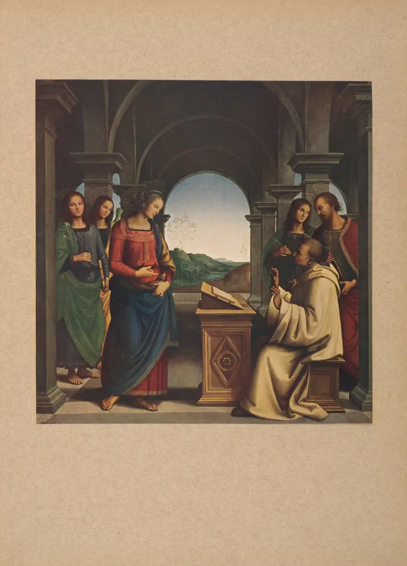 Perugino, Visione di S. Bernardo av Corrado Ricci