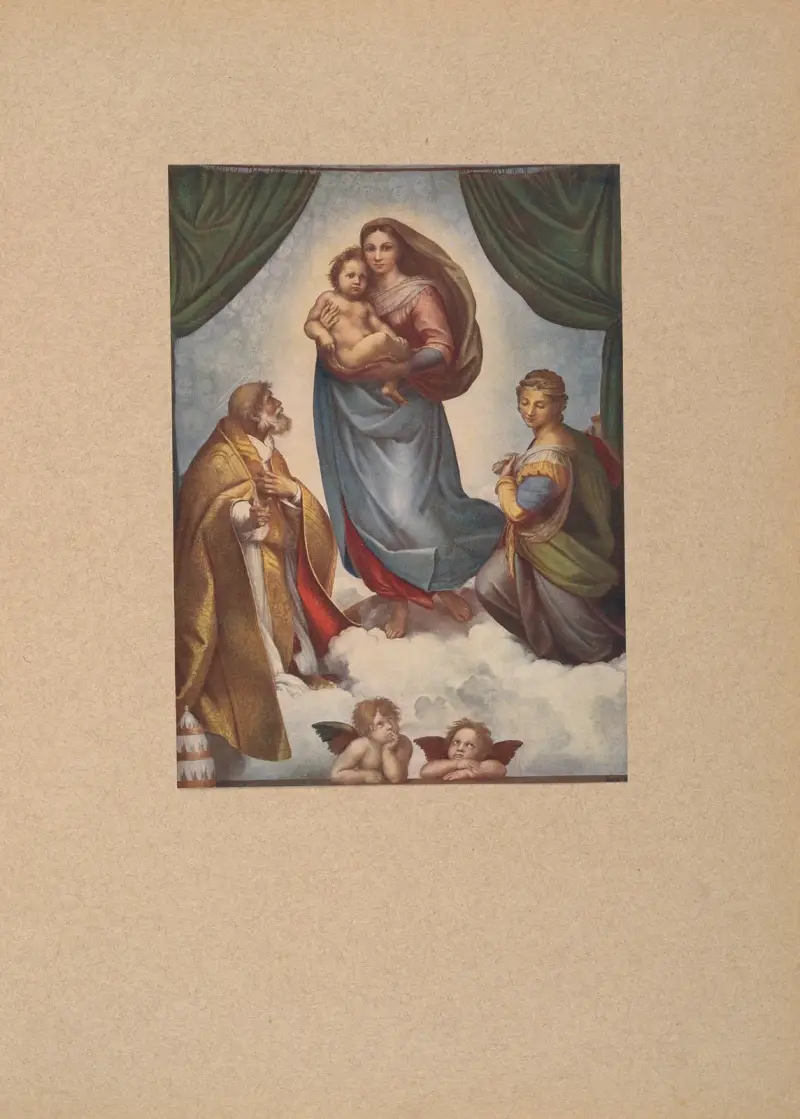 Raffael, Sixtinische Madonna von Corrado Ricci
