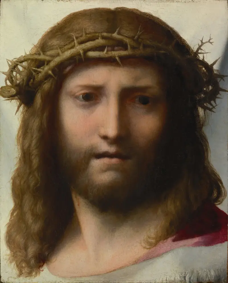Head of Christ av Correggio