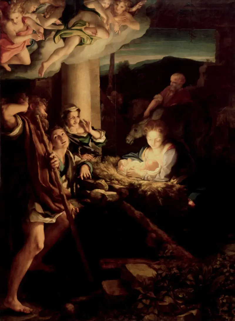 Svatá noc, Correggio