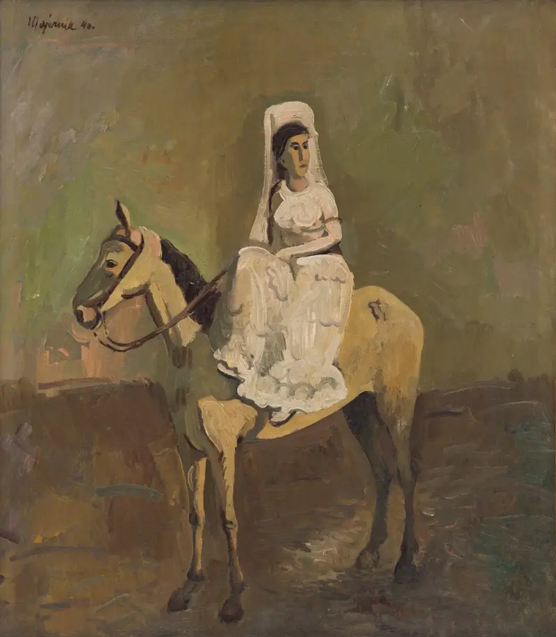 Equestrienne av Cyprián Majerník