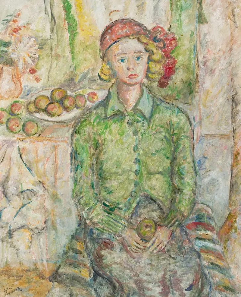 Dziewczynka z jabłkiem, Tytus Czyżewski