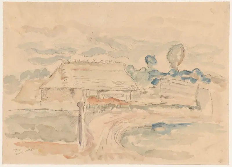 Landschaft, 1930 von Tytus Czyżewski
