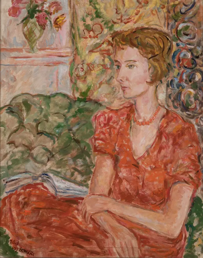 Porträt der Magdalena Potworowska von Tytus Czyżewski