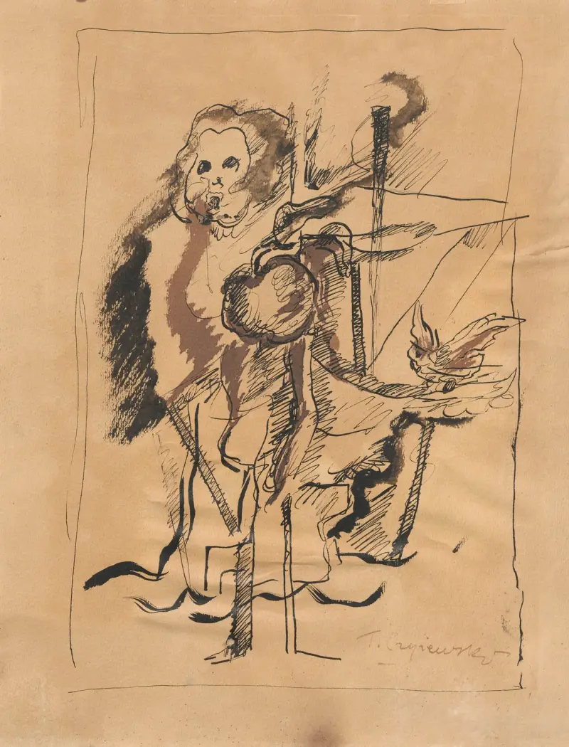 Scena symboliczna, Tytus Czyżewski