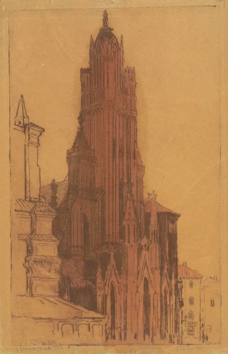 St. John’s Cathedral, 1923 av Feliks Jabłczyński