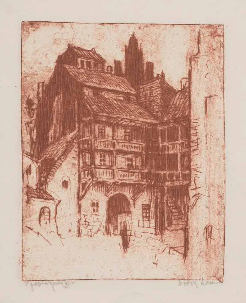 Stary dom av Feliks Jabłczyński