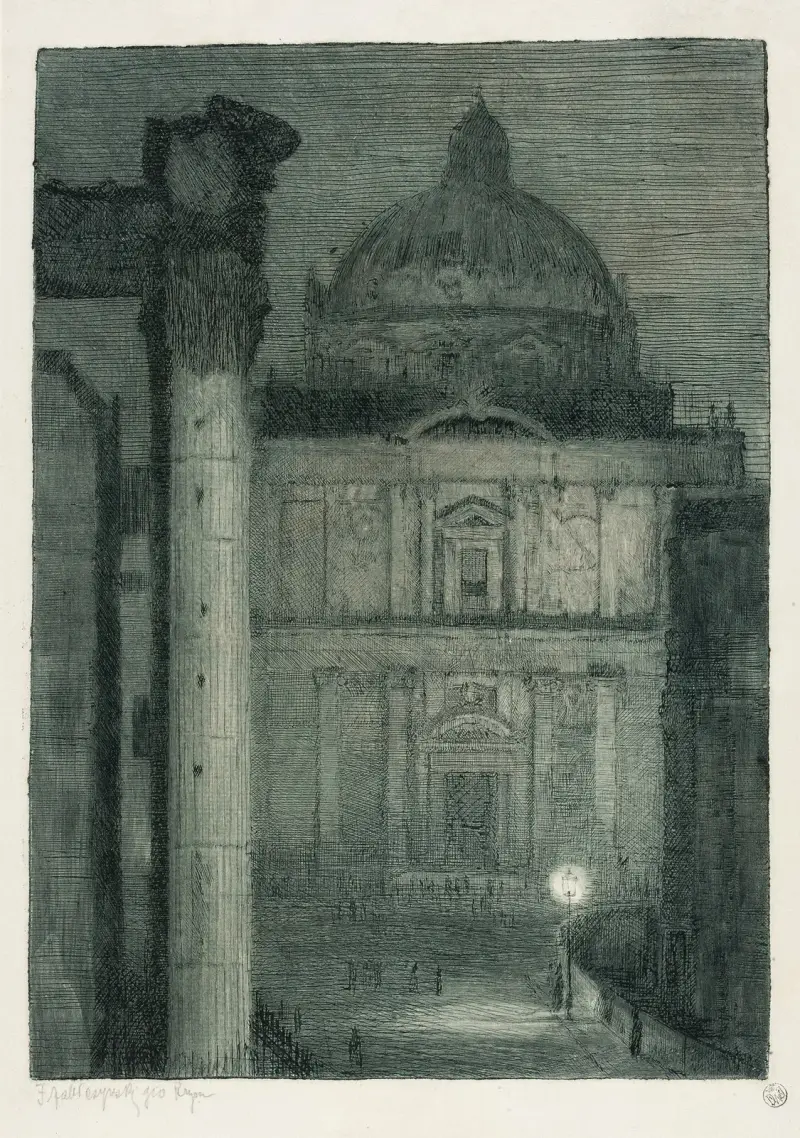 Motiv från Rom, 1910 – nr 3 av Feliks Jabłczyński