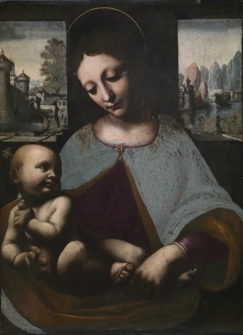 Madonna mit dem Kind von Leonardo da Vinci