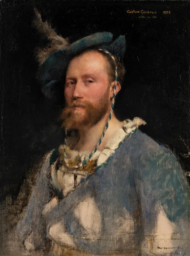 Porträtt av Gustave Courtois av Pascal-Adolphe-Jean Dagnan-Bouveret