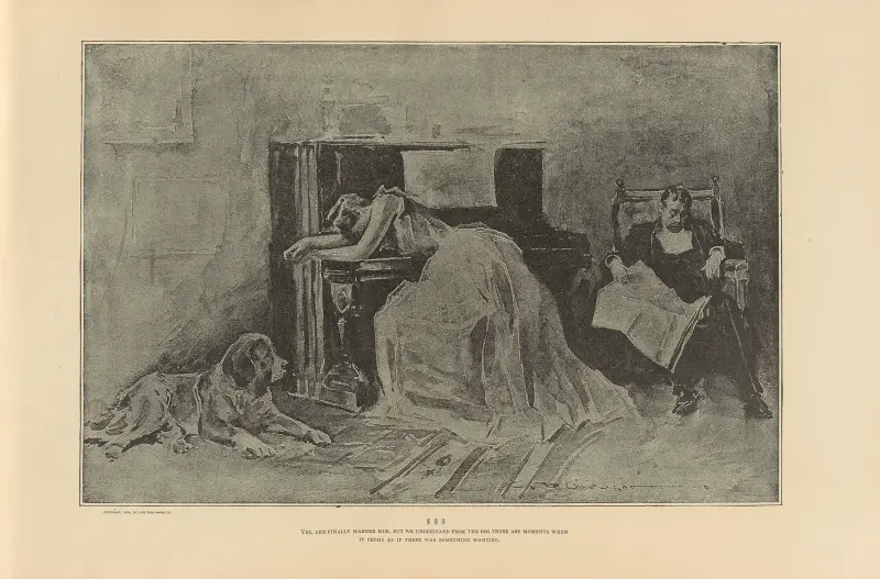 $$$, 1893, Charles Dana Gibson