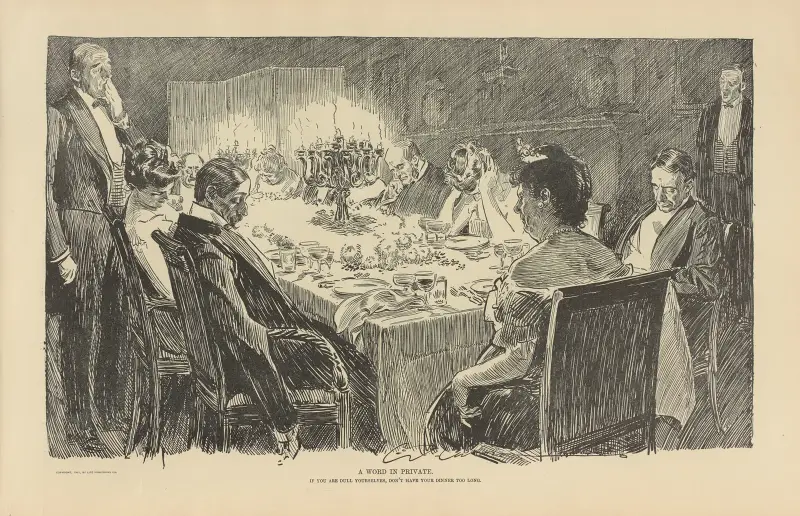 A word in private av Charles Dana Gibson