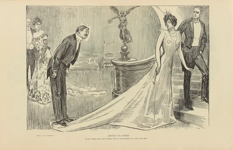 Advice to bores av Charles Dana Gibson