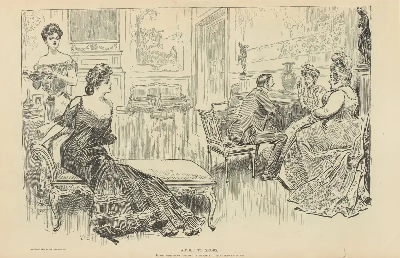 Rada snobům, Charles Dana Gibson