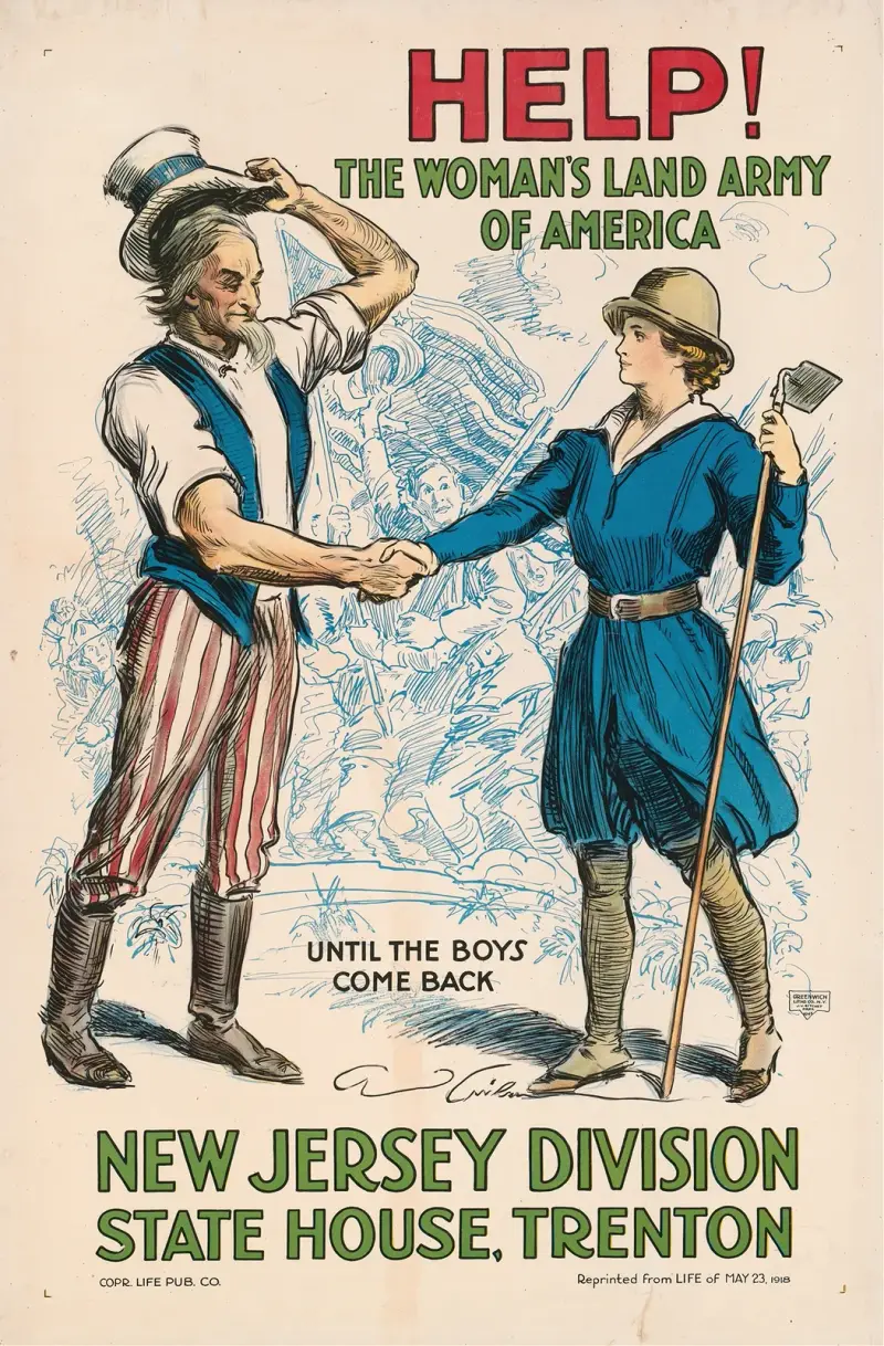 Help! The Woman’s Land Army of America av Charles Dana Gibson