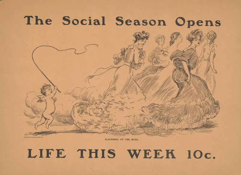 Säsongen öppnar – Life denna vecka 10 cent av Charles Dana Gibson