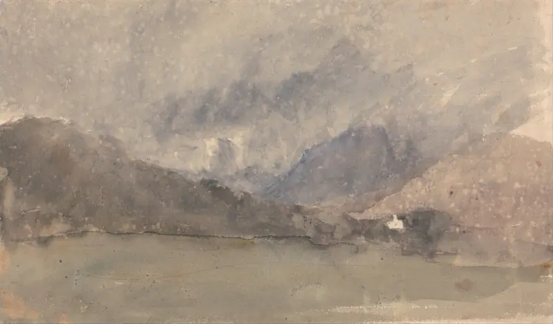Capel Curig, Caernarvonshire, Wales av David Cox