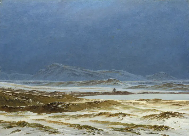 Northern Landscape,Spring, Caspar David Friedrich