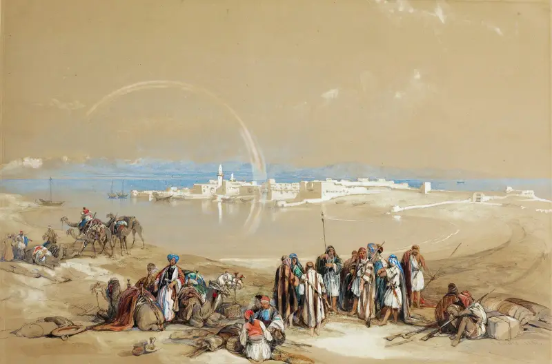 Suez av David Roberts