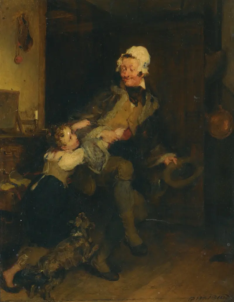 Babcia w czepku, Sir David Wilkie