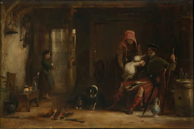 Die Hochlandfamilie von Sir David Wilkie