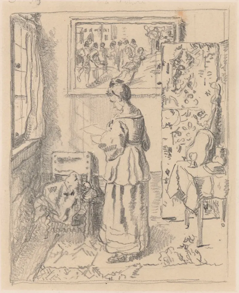 Der Brief von Henri de Braekeleer