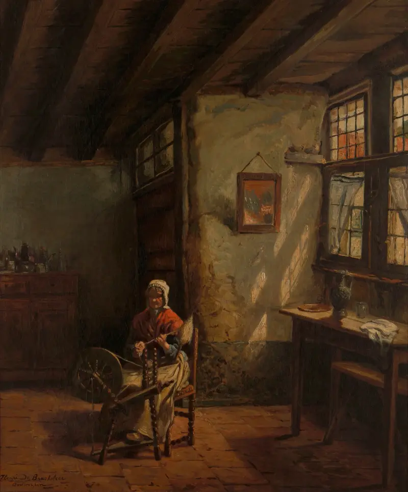 Přadlena, Henri de Braekeleer
