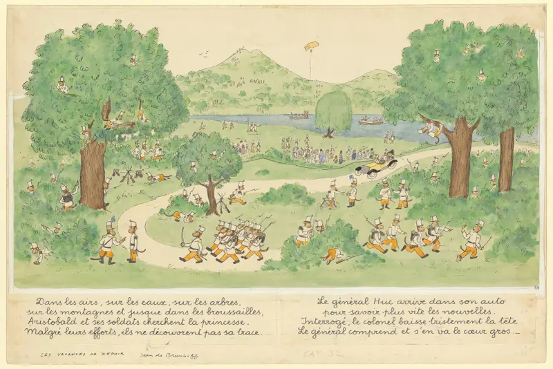Zéphirovy prázdniny, 1936 – č. 2, Jean de Brunhoff