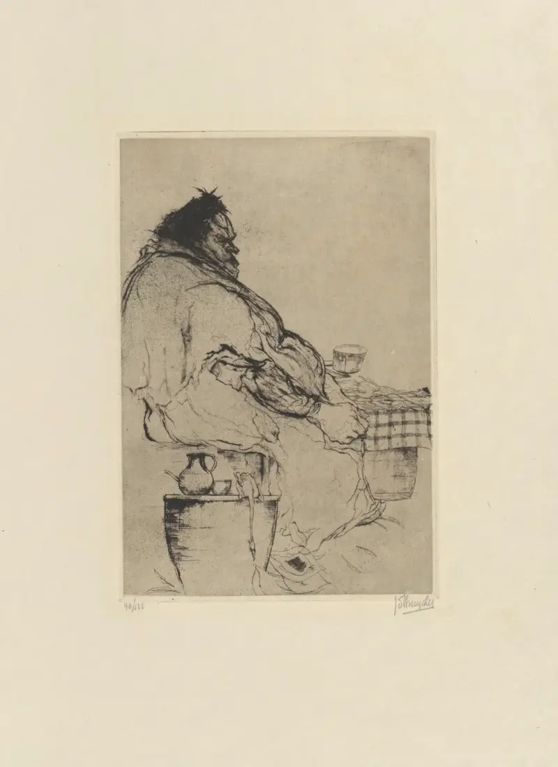 Prodavač na bleším trhu, Jules De Bruycker