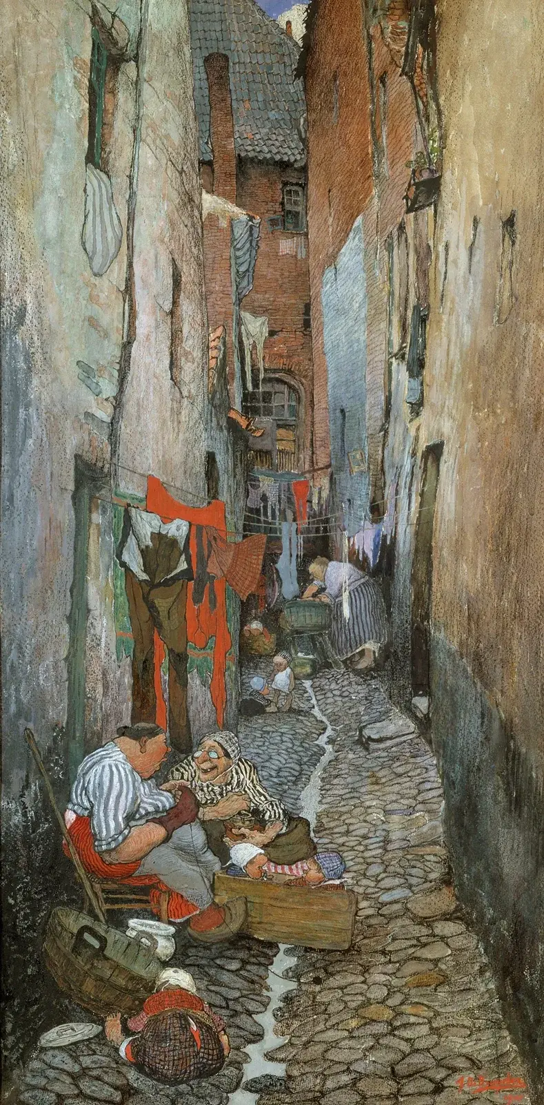 Alley av Jules De Bruycker