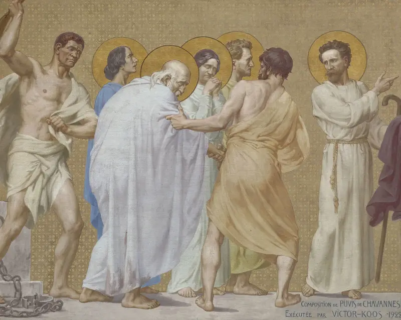 Procesí, 1889 – Nr. 2, Pierre Puvis de Chavannes