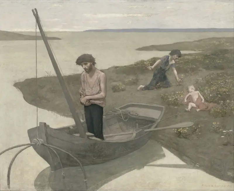 Biedny rybak, Pierre Puvis de Chavannes