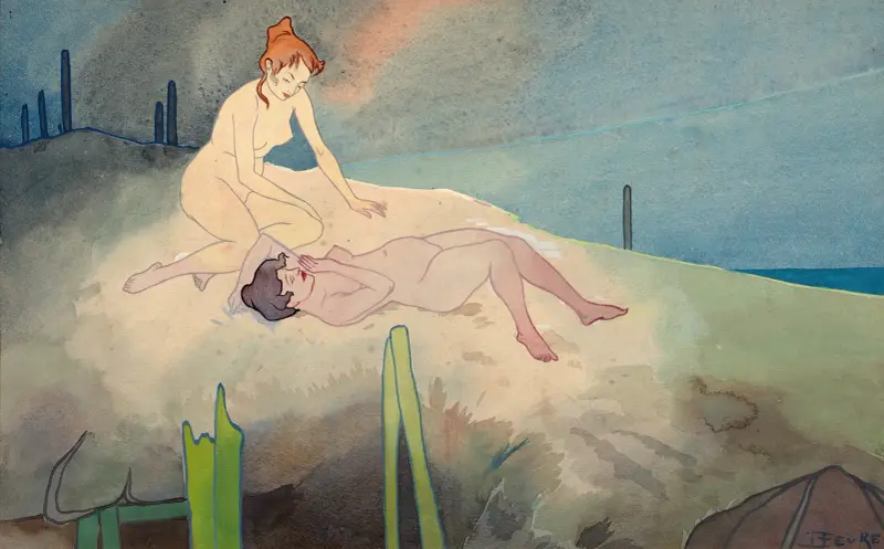 In the dune, Georges de Feure