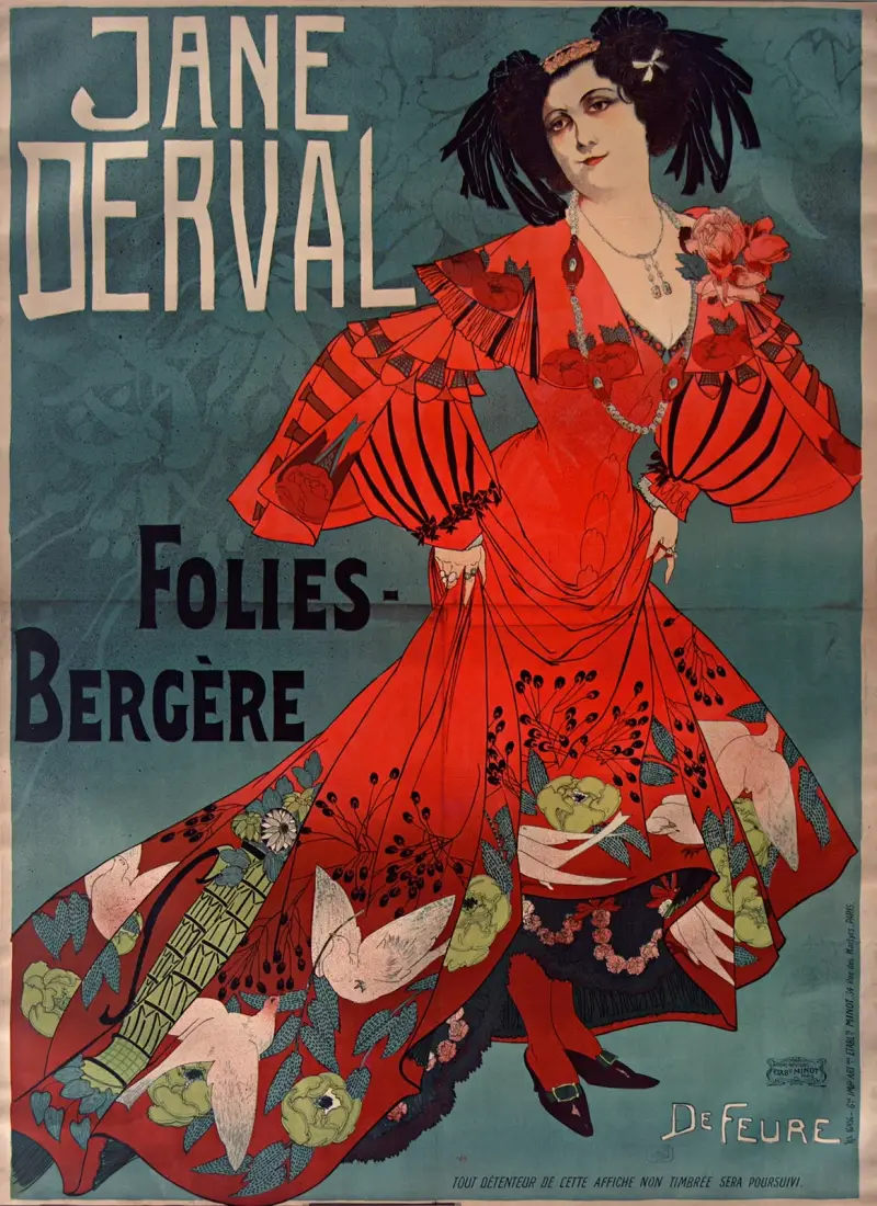 Jane Derval, Georges de Feure