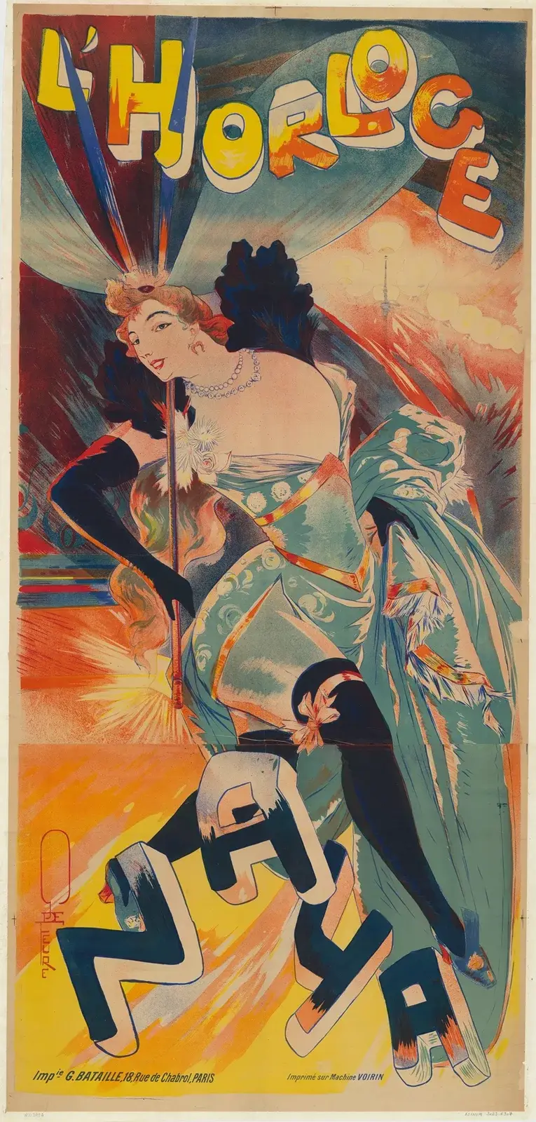 L'Horloge. Naya, Georges de Feure