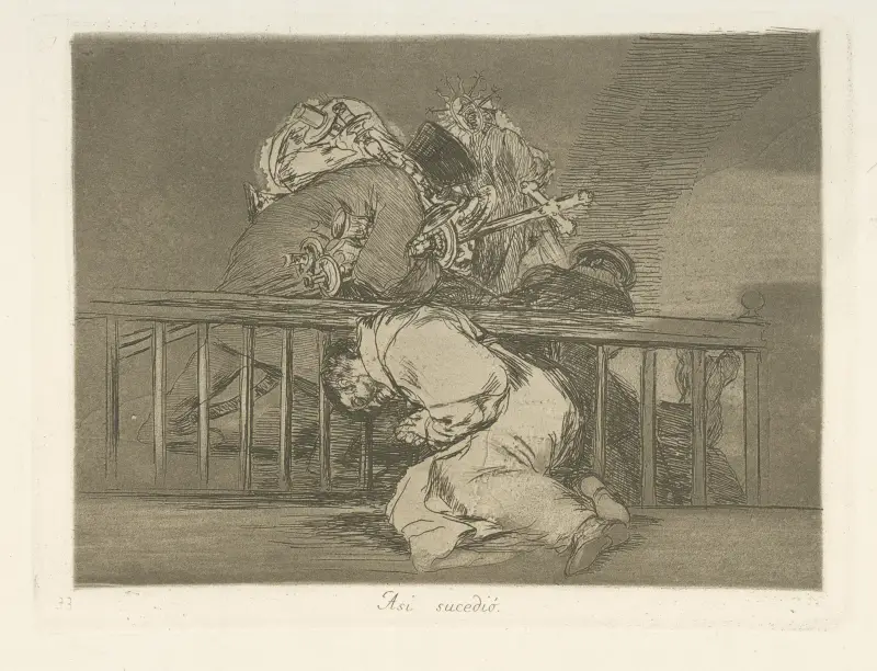 Asi sucedió av Francisco de Goya