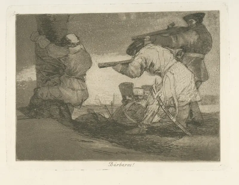Bien te se está, Francisco de Goya